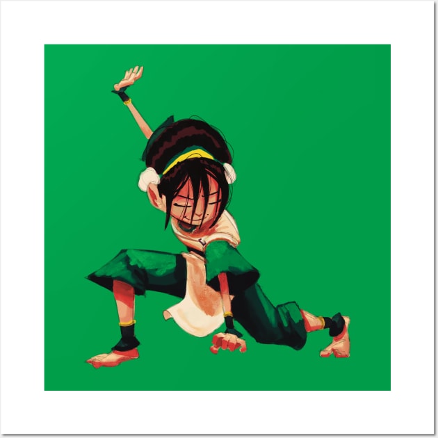 Toph Wall Art by JoshNelsonArt